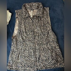 Lululemon Leopard Print Vest